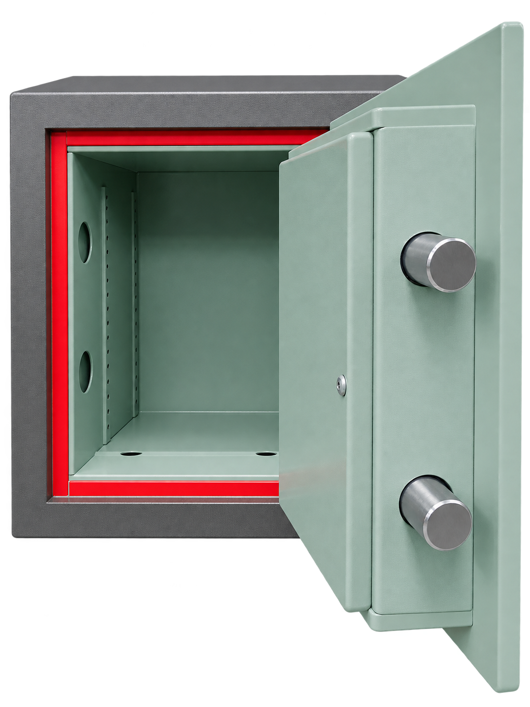 Pre-Used CMI Fire Resistant Document Safe No. SG30 - Door Partly Open