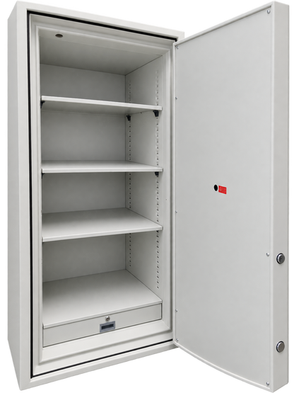 Pre-Used Diplomat Fire Resistant Document Safe No. SG33 - Interior View