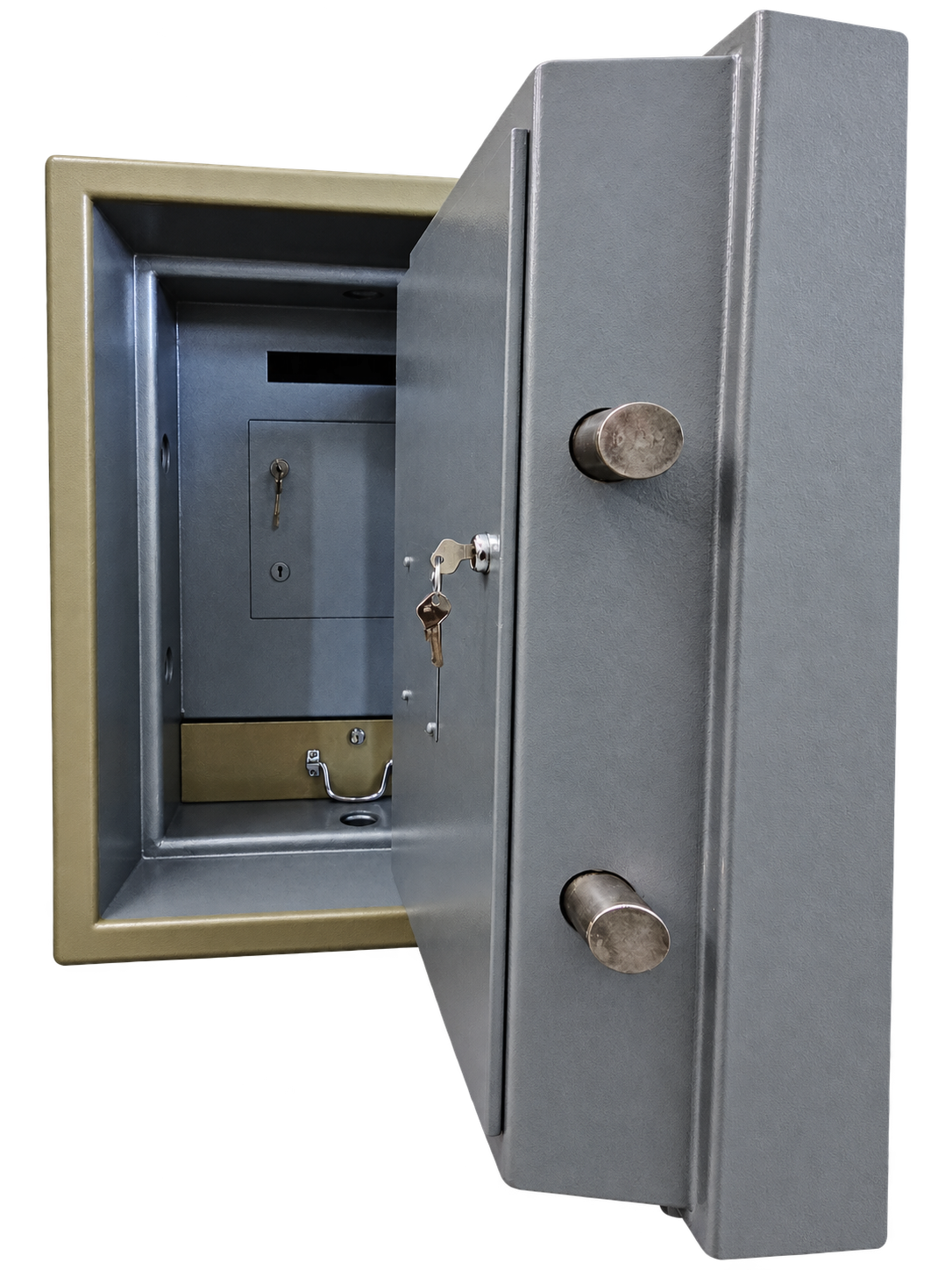 Pre-Used Chubb Deposit Safe No. SG37 - Door Partly Open
