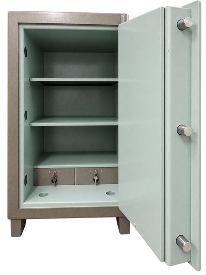 Pre-Used CMI Fire Resistant Data Safe No. SG41 - Door Partly Open