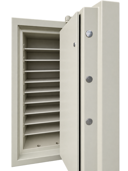 Pre-Used Ratner TDR Safe No. SG51 - Door Partly Open