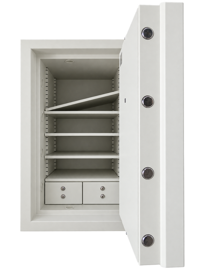 Pre-Used Chubb TDR Safe No. SG54 - Door Partly Open