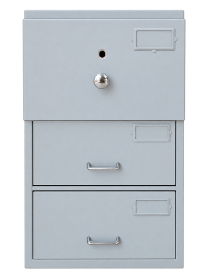 Pre-Used Planex Filing Cabinet No. SG55 - Front View