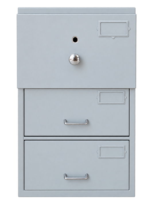 Pre-Used Planex Filing Cabinet No. SG55 - Front View