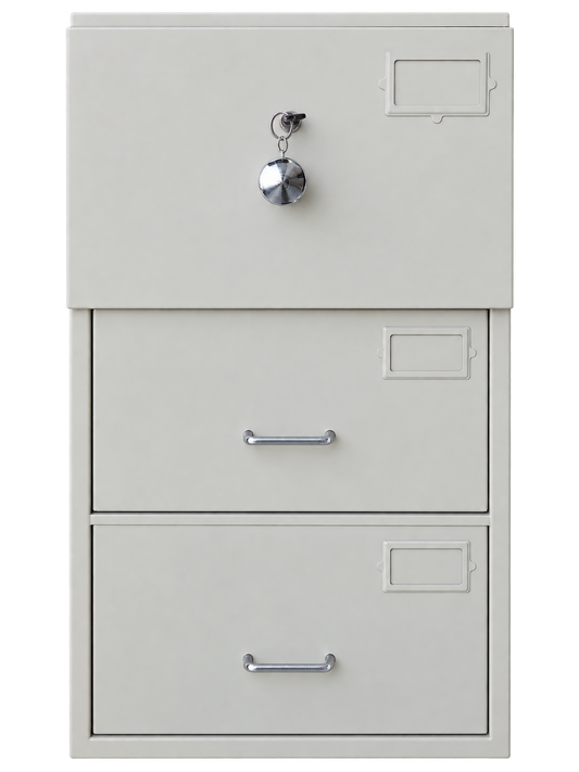 Pre-Used Planex Filing Cabinet No. SG56 - Front View