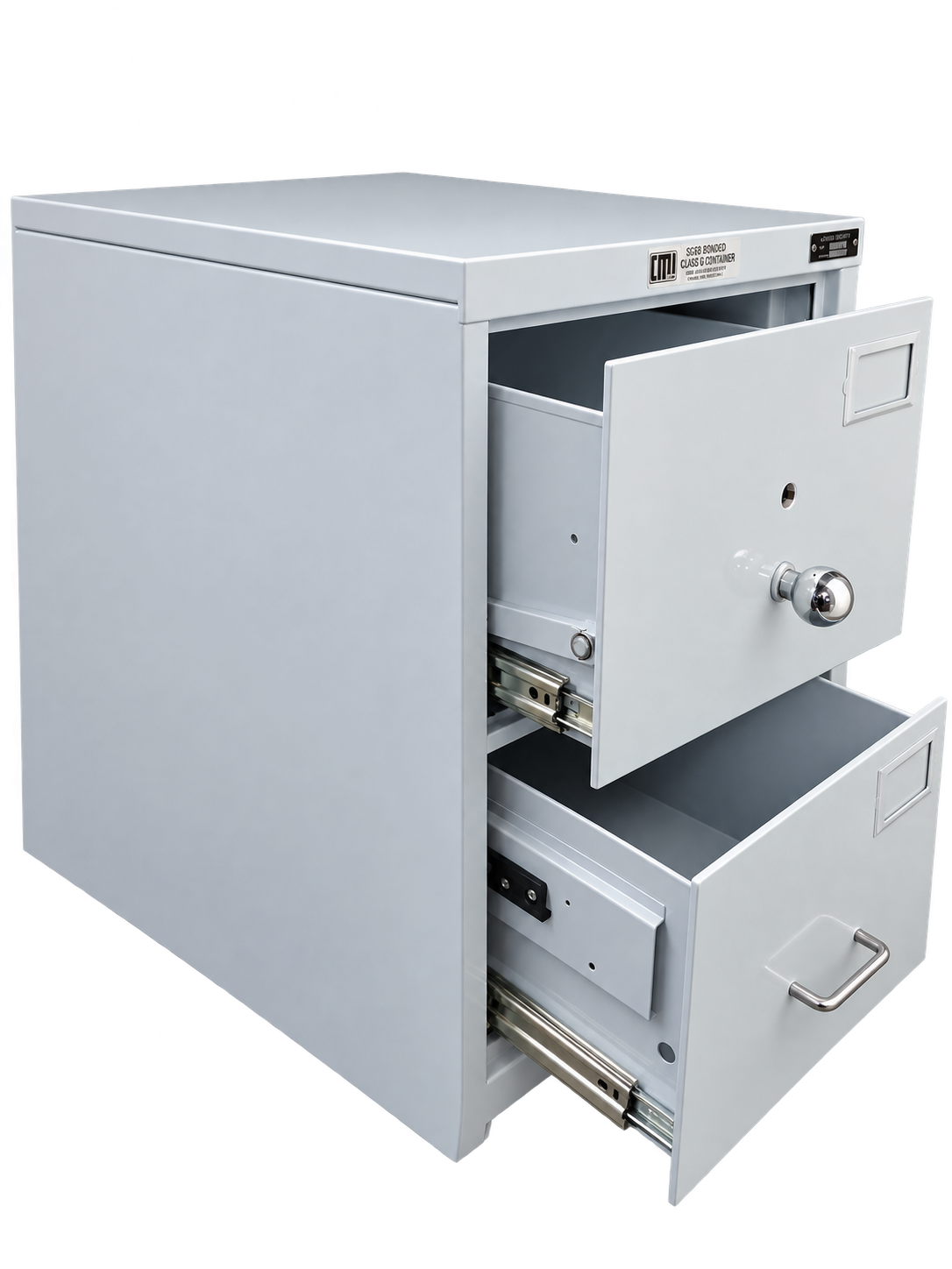 Pre-Used Planex Filing Cabinet No. SG58 - Door Partly Open