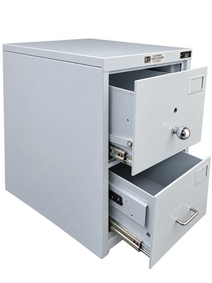 Pre-Used Planex Filing Cabinet No. SG58 - Door Partly Open