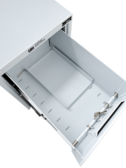 Pre-Used Planex Filing Cabinet No. SG58 - Interior View