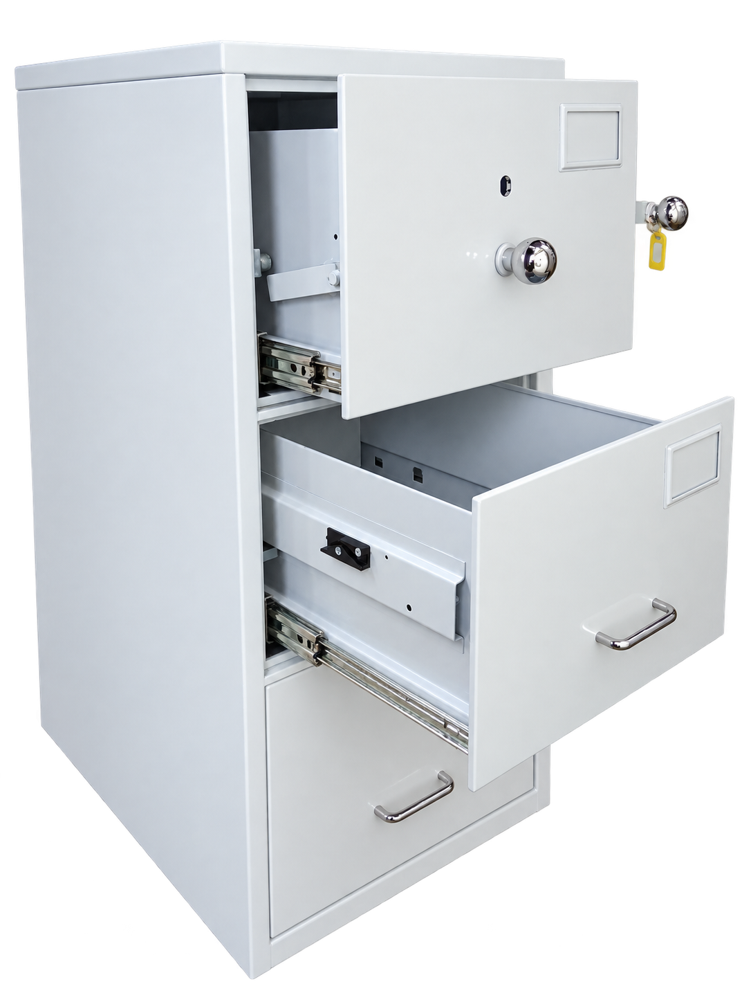 Pre-Used Planex Filing Cabinet No. SG59 - Door Partly Open