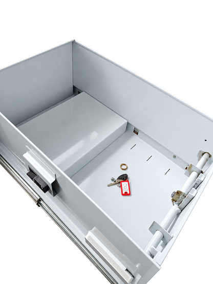 Pre-Used Planex Filing Cabinet No. SG59 - Interior View