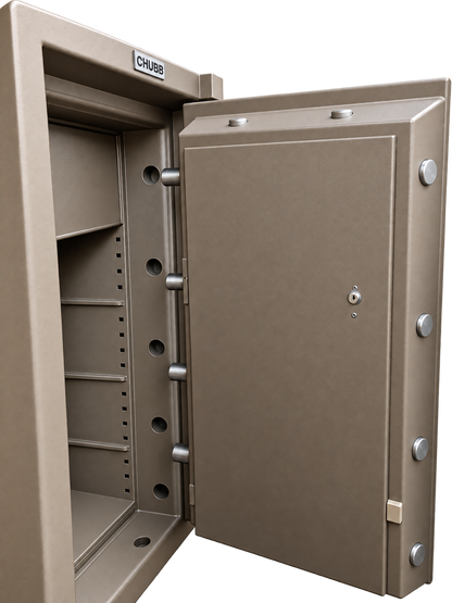 Pre-Used Chubb TDR Safe No. SG60 - Door Partly Open