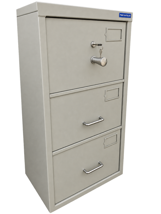 Pre-Used Planex Filing Cabinet No. SG61 - Front View