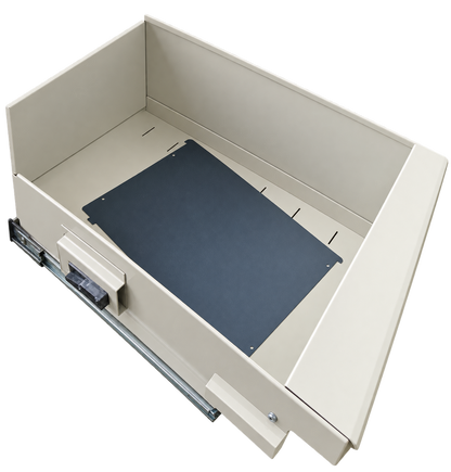 Pre-Used Planex Filing Cabinet No. SG61 - Interior View