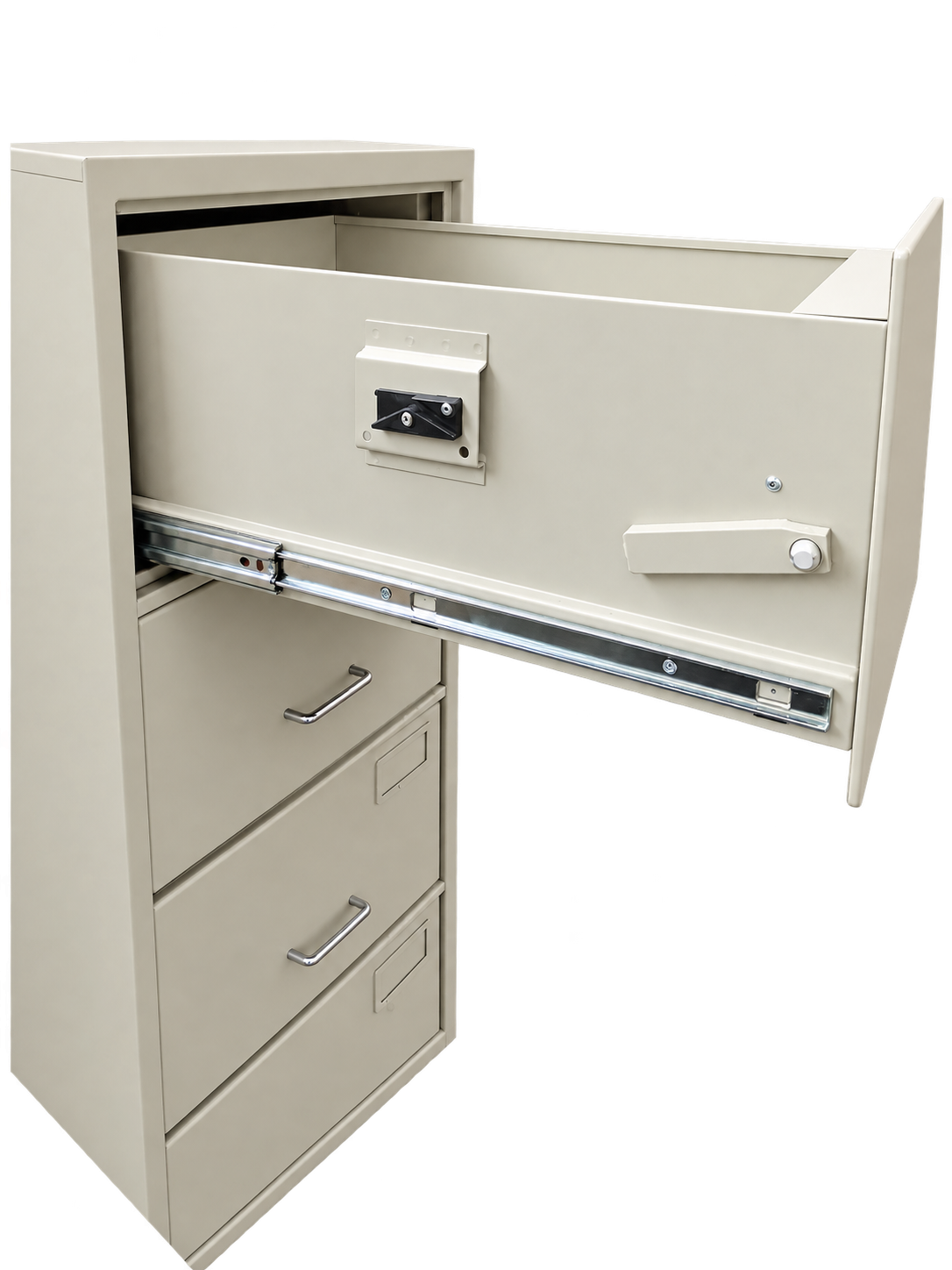 Pre-Used Planex Filing Cabinet No. SG65 - Door Partly Open