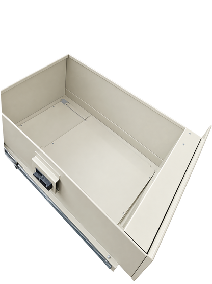 Pre-Used Planex Filing Cabinet No. SG65 - Interior View