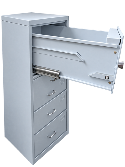 Pre-Used BOSCO Filing Cabinet No. SG66 - Door Partly Open