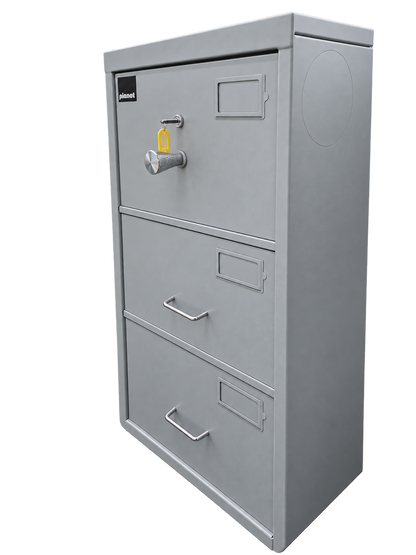 Pre-Used Planex Filing Cabinet No. SG68 - Front View