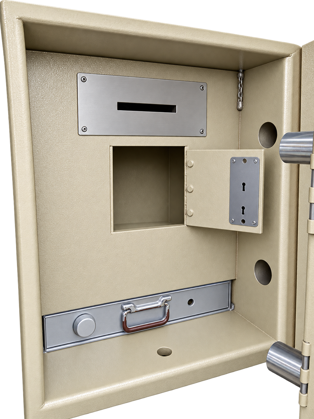 Pre-Used Chubb Deposit Safe No. SG71 - Interior View
