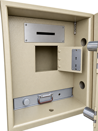 Pre-Used Chubb Deposit Safe No. SG71 - Interior View