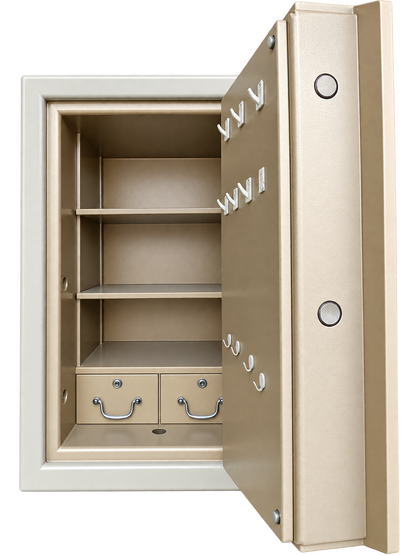 Pre-Used Wormald Safe No. SG73 - Door Partly Open