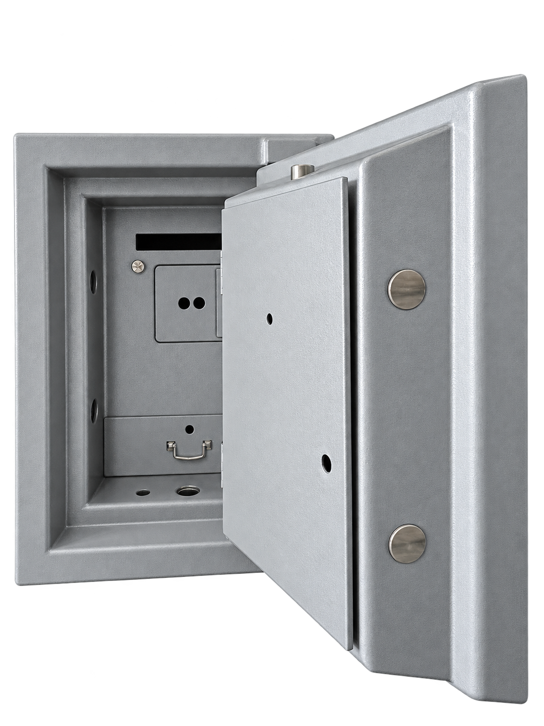 Pre-Used Chubb Deposit Safe No. SG76 - Door Partly Open