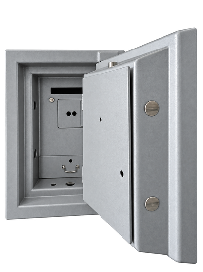 Pre-Used Chubb Deposit Safe No. SG76 - Door Partly Open