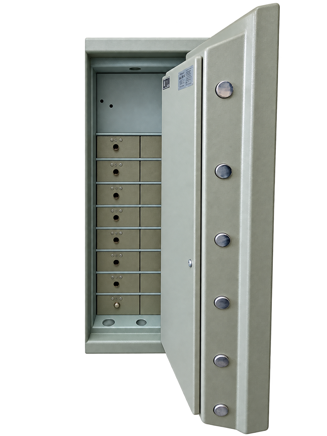 Pre-Used CMI Safe Deposit Locker No. SG79 - Door Partly Open