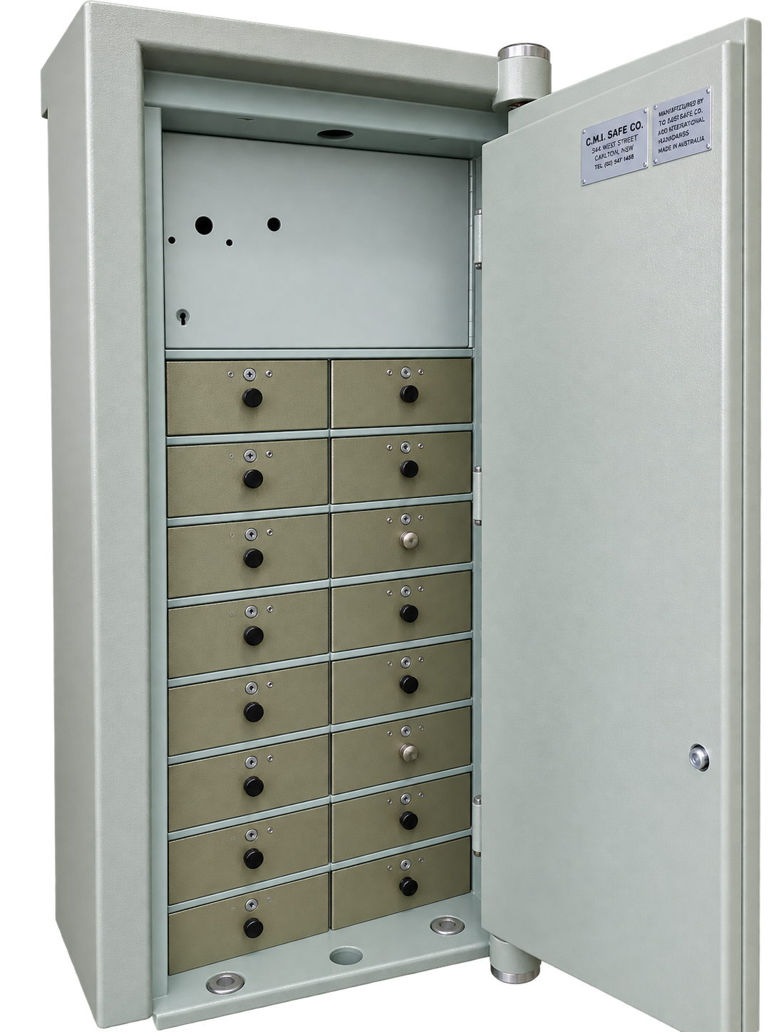 Pre-Used CMI Safe Deposit Locker No. SG79 - Interior View