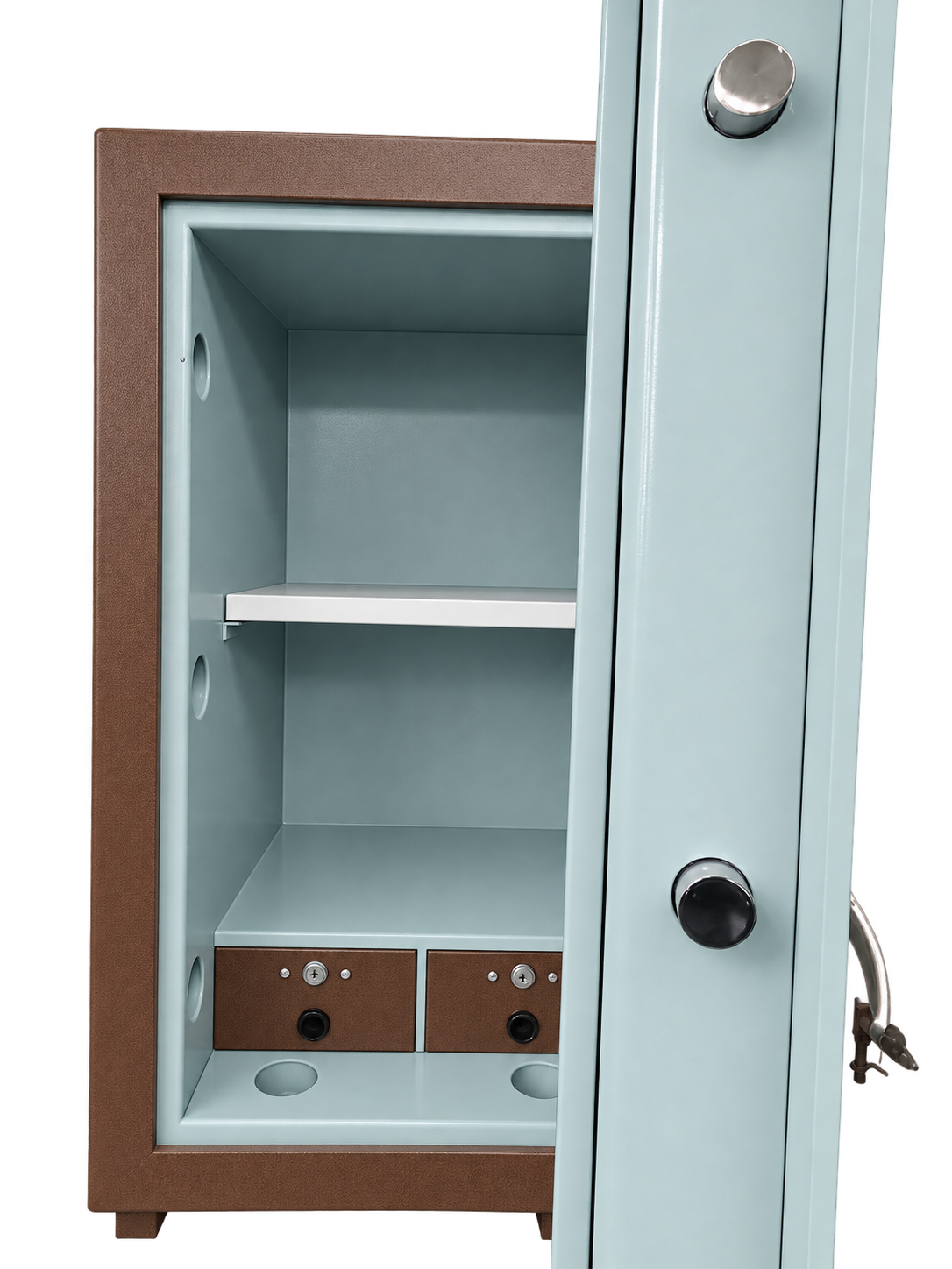 Pre-Used CMI Plate Door Safe No. SG85 - Door Partly Open