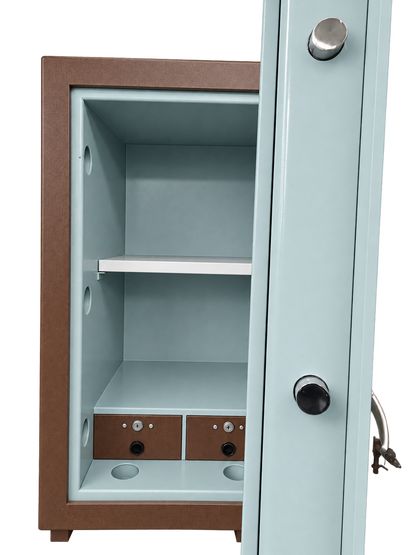 Pre-Used CMI Plate Door Safe No. SG85 - Door Partly Open