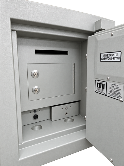 Pre-Used CMI Deposit Safe No. SG88 - Interior View