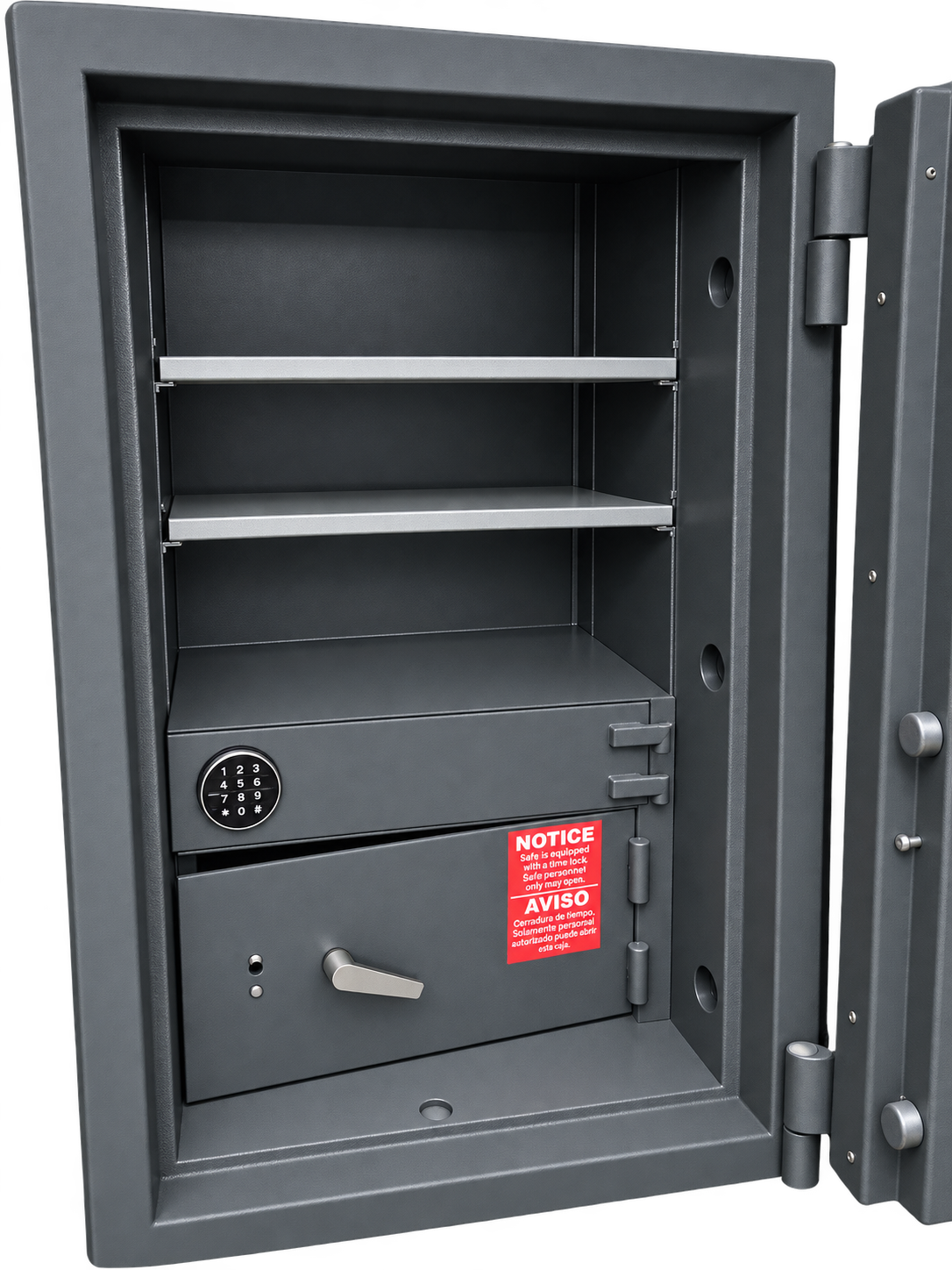 Pre-Used Tank TDR Safe No. SG91 - Interior View