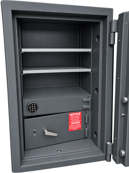 Pre-Used Tank TDR Safe No. SG91 - Interior View