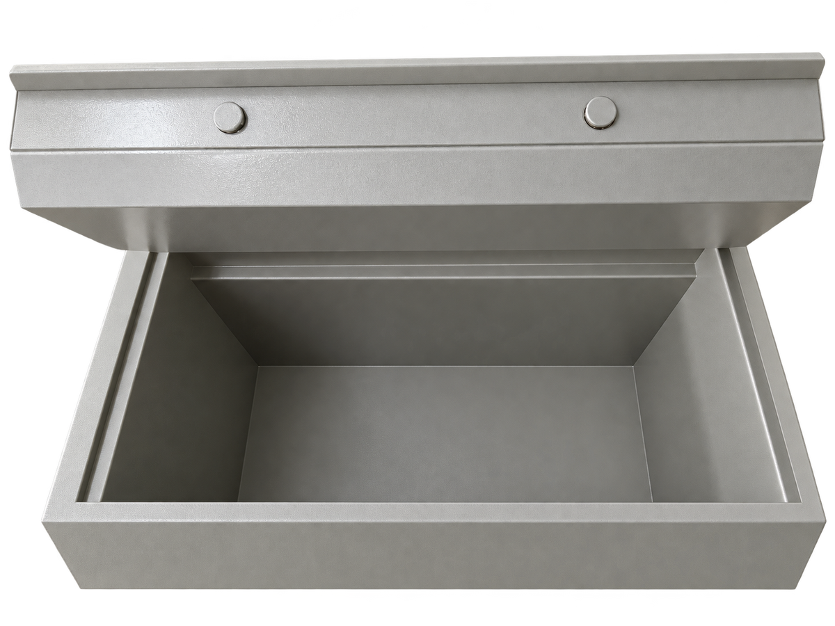 Pre-Used CMI Plate Door Safe No. SG92 - Door Partly Open