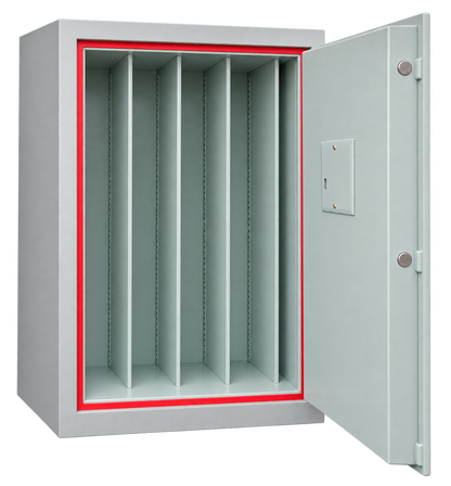 Pre-Used CMI Plate Door Safe No. SG93 - Door Partly Open