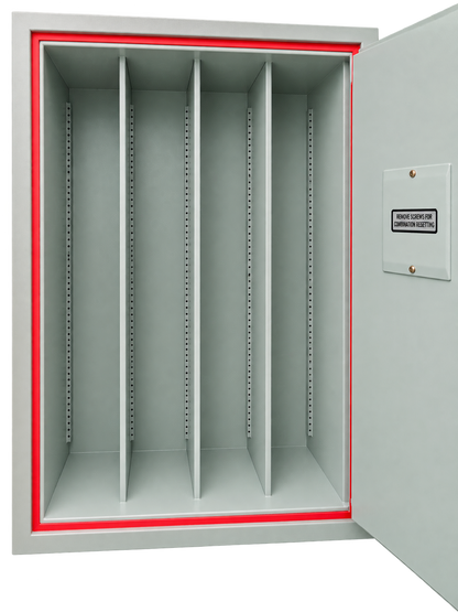 Pre-Used CMI Plate Door Safe No. SG93 - Interior View