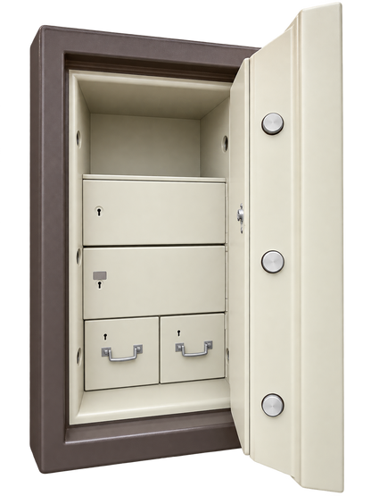 Pre-Used Victoria Safe Co. TDR Safe No. SG94 - Door Partly Open