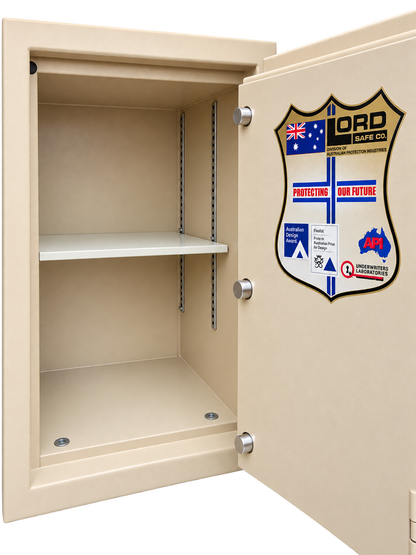 Pre-Used Lord TDR Safe No. SG98 - Interior View