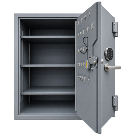 Pre-Used Ardel Safe Co Plate Door Safe No. SG99 - Door Partly Open