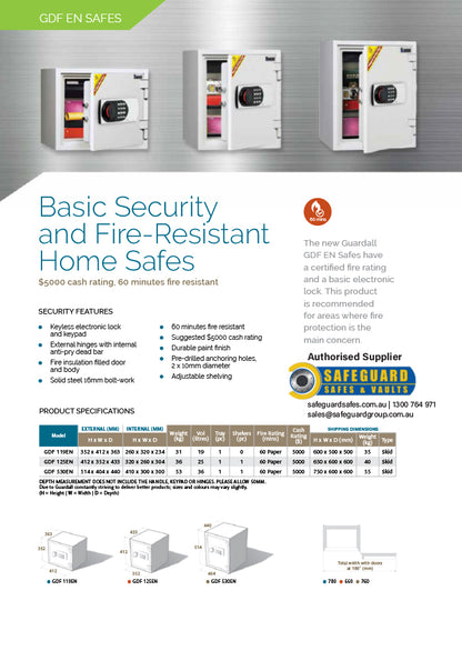 Guardall Security Safe GDF125EN