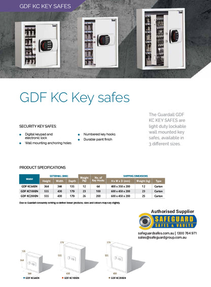 Guardall GDF KC64EN Key Safe