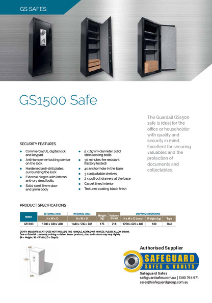 Guardall GS1500 Safe