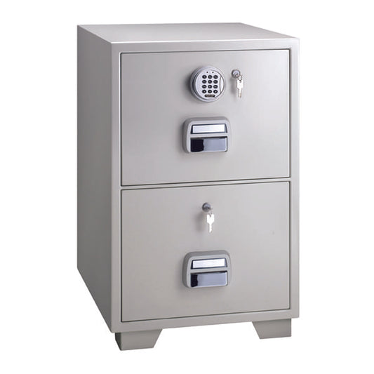 Locktech Fire Resistant Filing Cabinet 680-2EKK