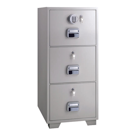 Locktech Fire Resistant Filing Cabinet 680-3EKK