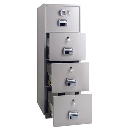 Locktech Fire Resistant Filing Cabinet 680-4EKK